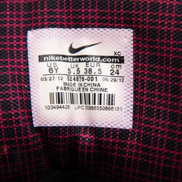 Nike ACG Woodside 2 High GS 'Black Fireberry' - Youth Size 6 - Picture 10 of 14